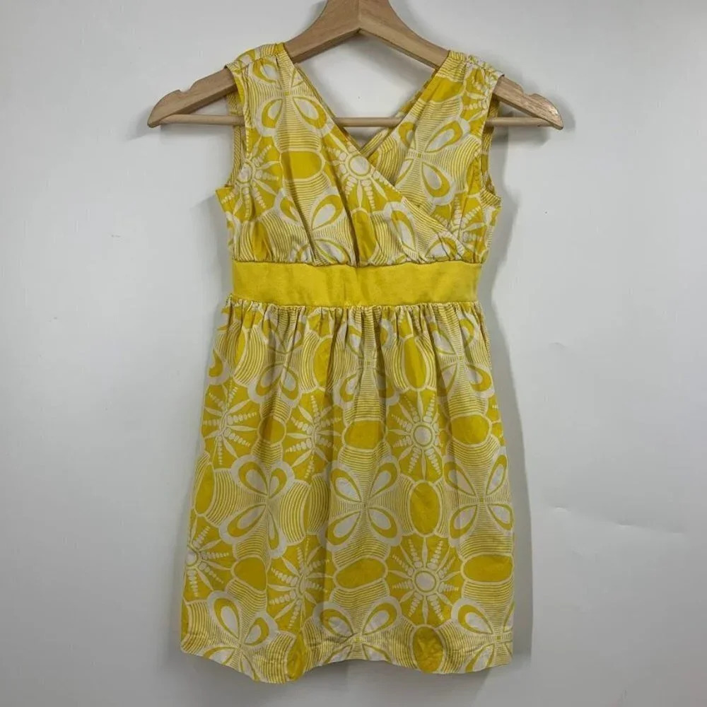 Tea Collection Girls Sea Urchin Cotton Sleeveless Sundress Size 6